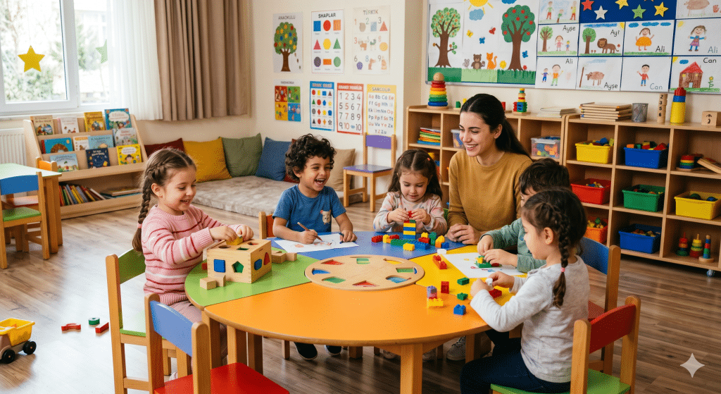 Yaş Gruplarına Göre Okul Öncesi Eğitim Süreci